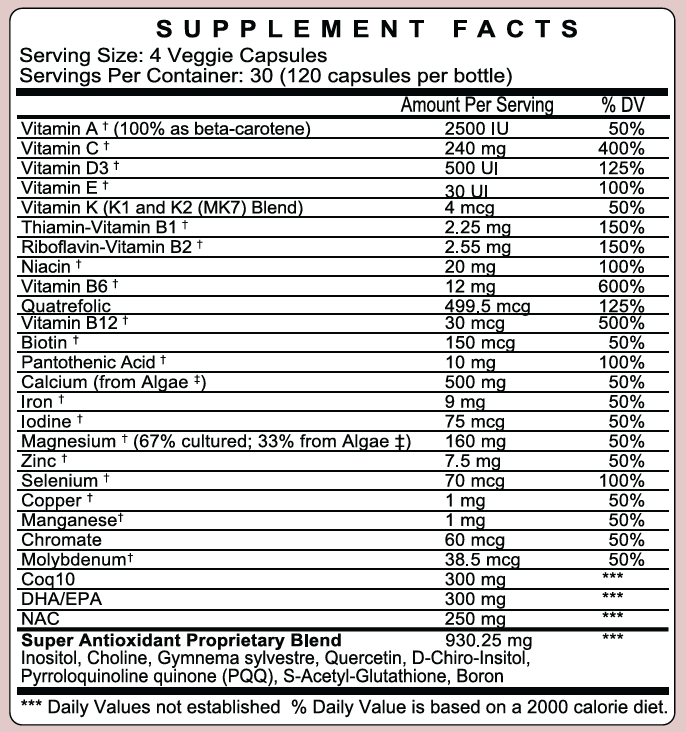 Female Fertility Supplement
