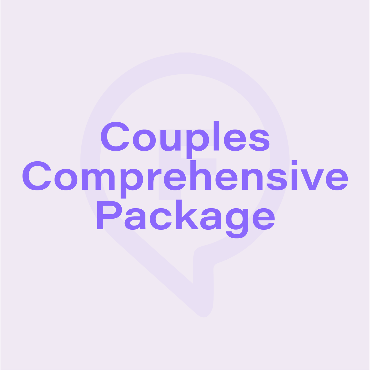Couples Comprehensive Package